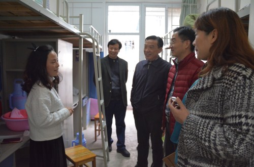 永利yl23411官网领导慰问“国培计划（2017）”——河南省乡村教师培训团队研修班学员